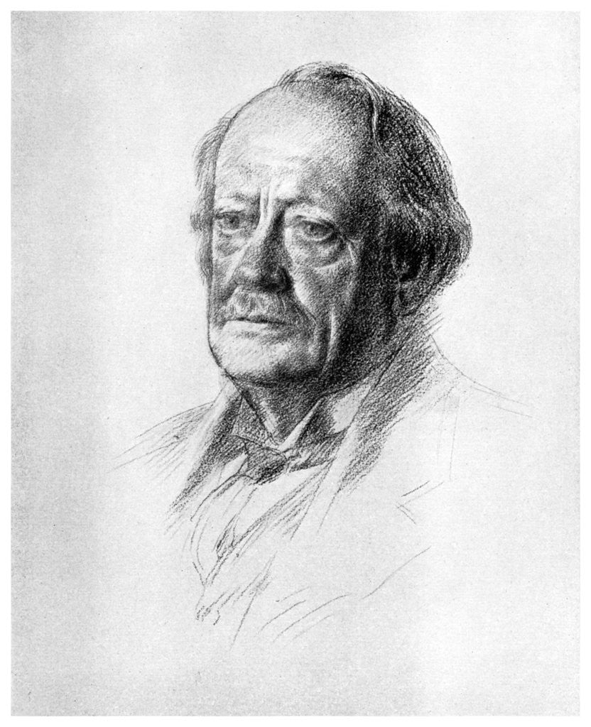 Detail of Sir JJ Thomson, British physicist by Anonymous