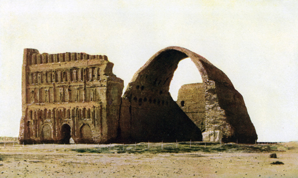 Detail of The Taq-i Kisra, Ctesiphon, Iraq by Anonymous