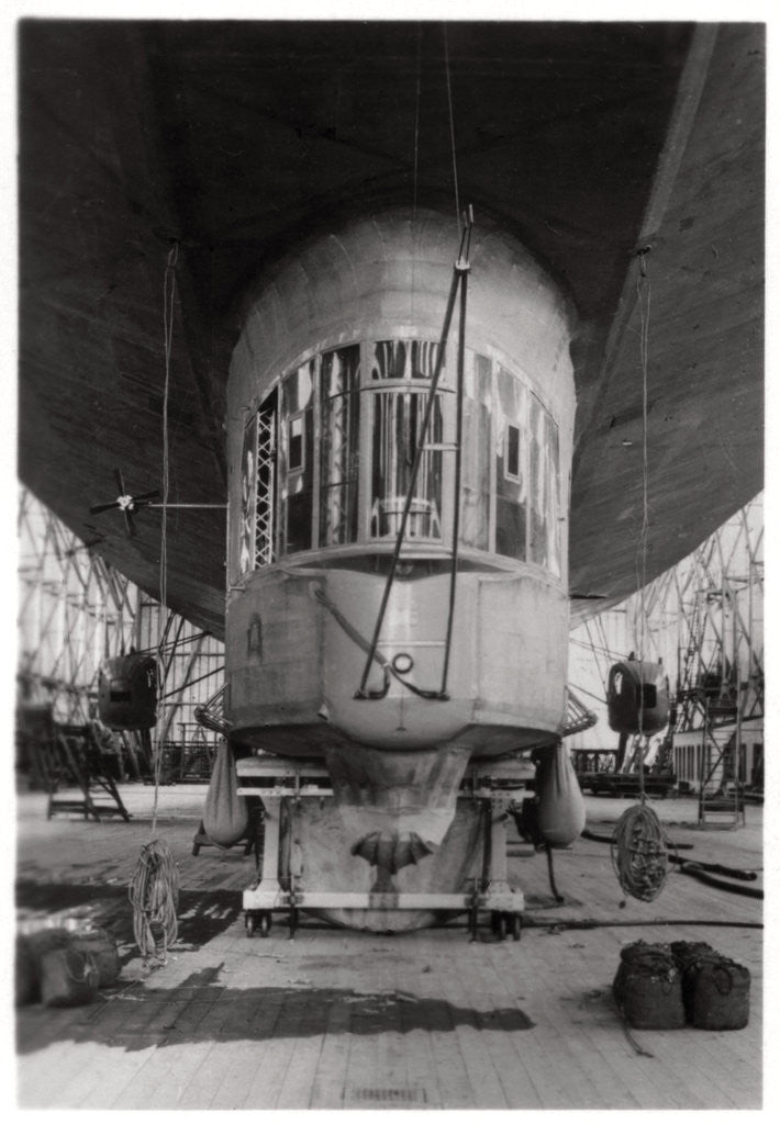 Detail of Gondola of a Zeppelin airship, Lake Constance, Germany by Anonymous