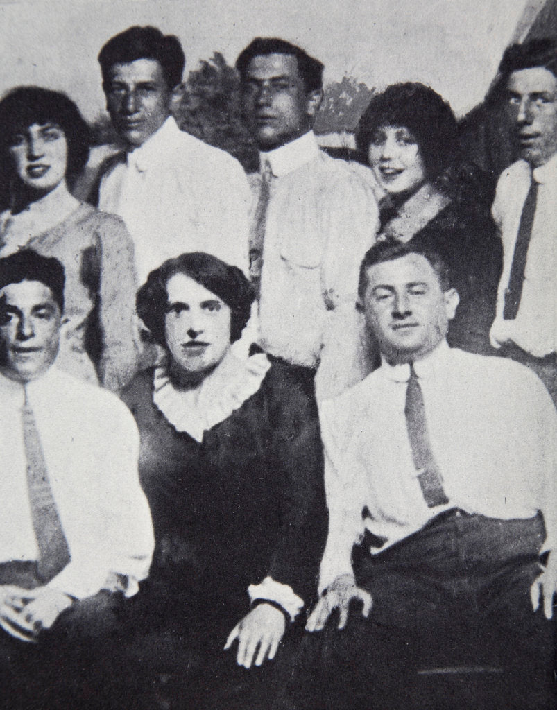 Detail of Members of the Lenox Avenue Gang at Coney Island by Anonymous