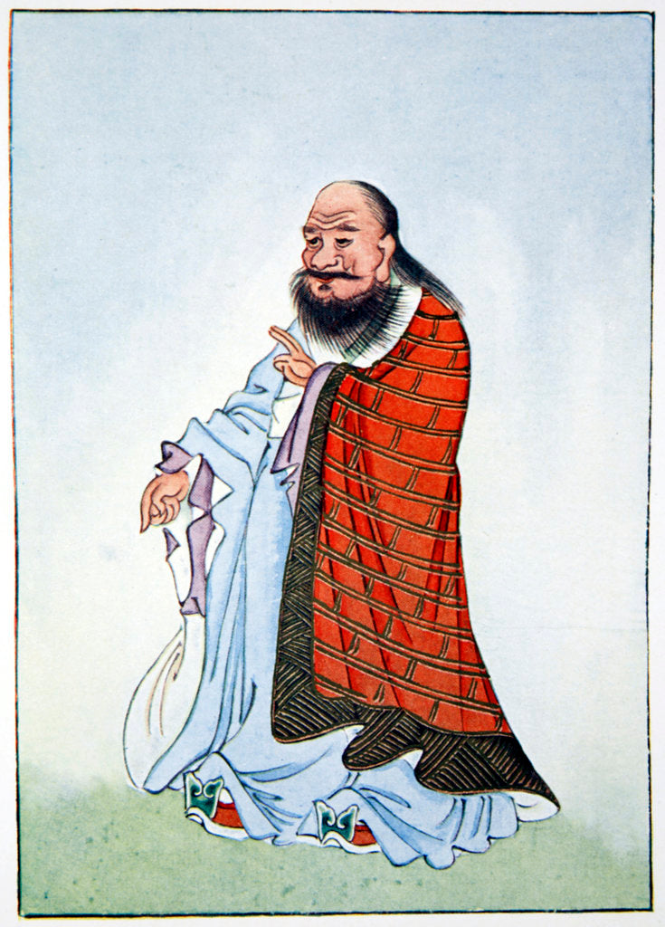 Detail of Lao-Tzu by Anonymous