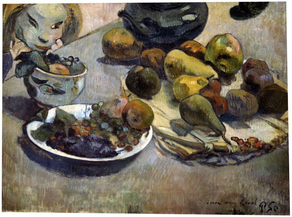 Detail of Fruit, 1888. by Paul Gauguin