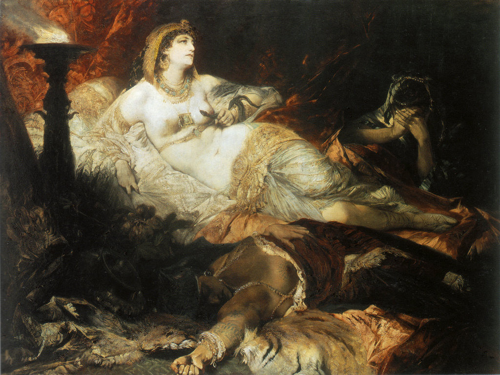 The Death of Cleopatra posters & prints by Hans Makart