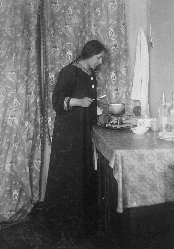 Detail of Maria Lilina, Russian actress, 1910s by Unknown