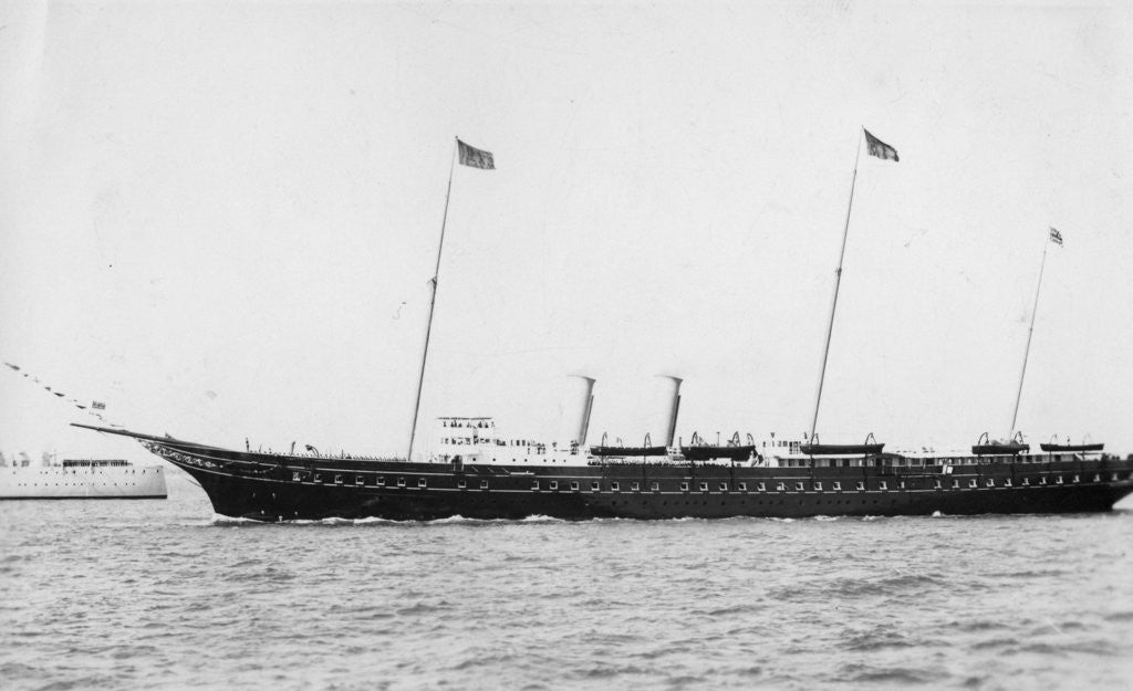 Detail of The Royal Yacht 'Victoria and Albert III' by Anonymous