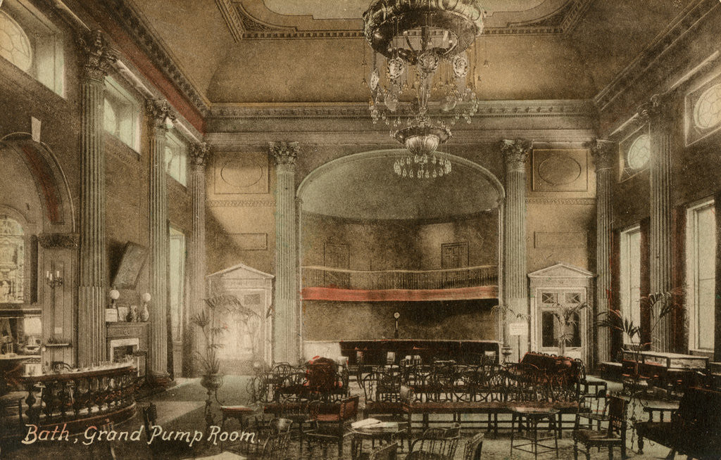 Detail of Grand Pump Room, Bath, Somerset by National Maritime Museum