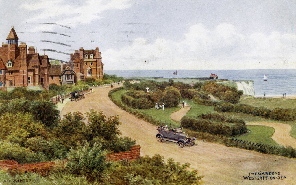 Detail of The Gardens, Westgate on Sea, Kent by J Salmon