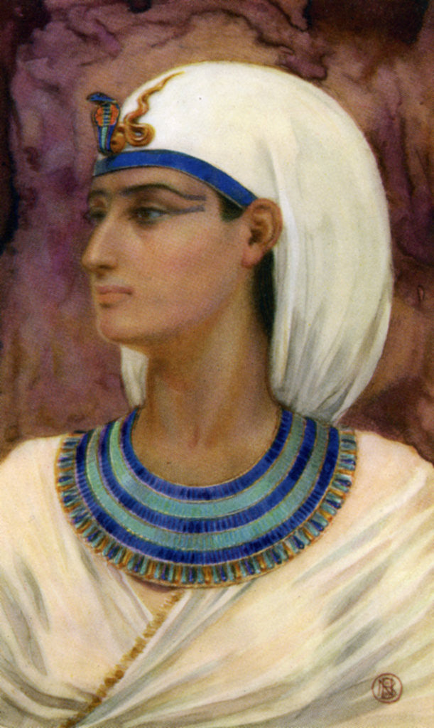 Detail of Hatshepsut, Ancient Egyptian queen of the 18th dynasty by Winifred Mabel Brunton