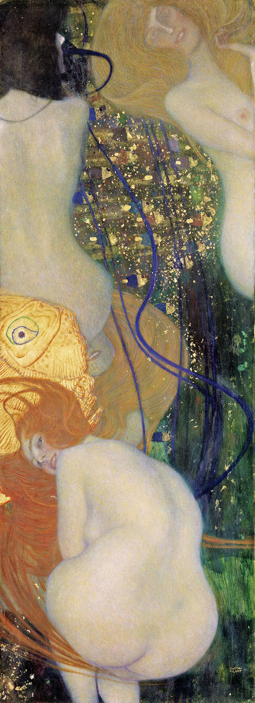 Detail of Goldfish, 1901-1902 by Gustav Klimt