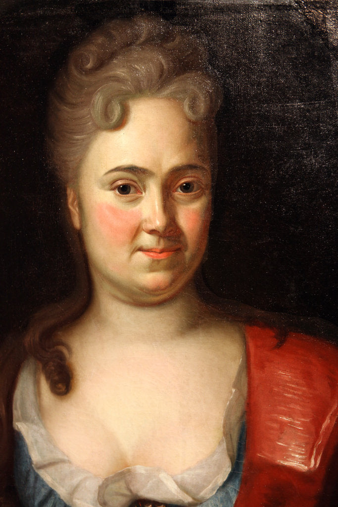 Detail of Portrait of Empress Catherine I., 1712 by Andreas Møller