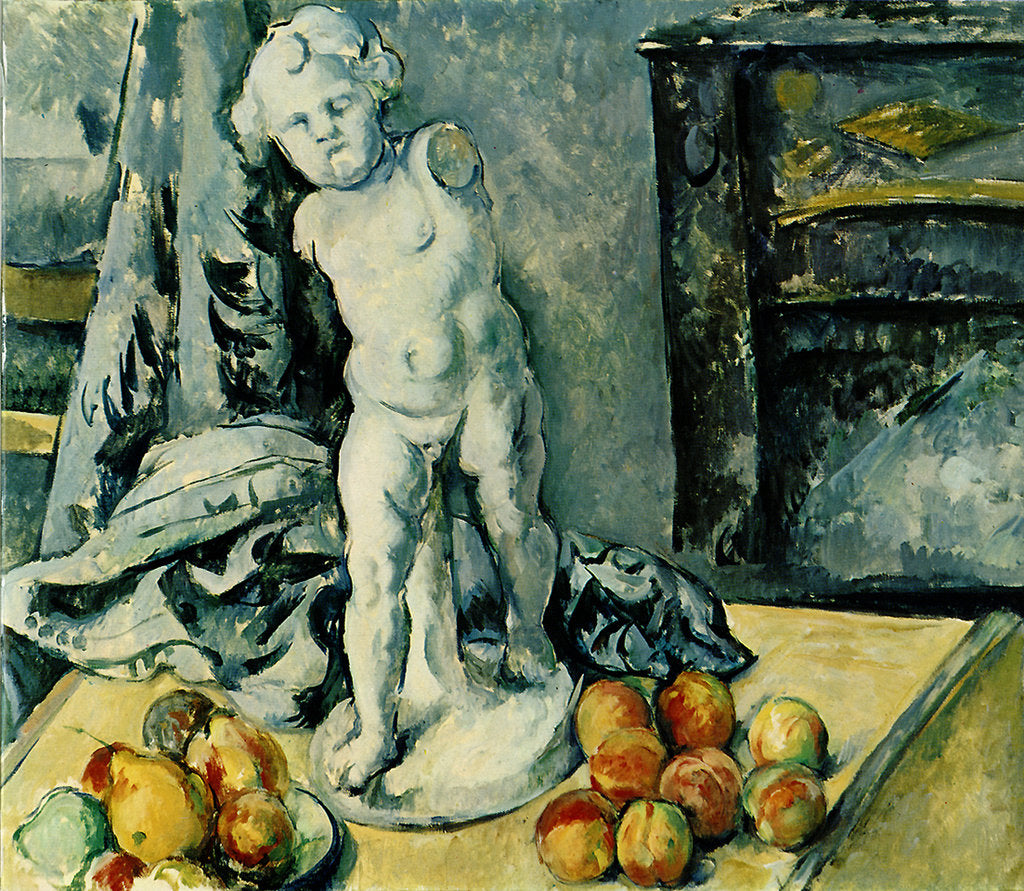 Detail of Still Life with Plaster Cupid (L?Amour en plâtre), 1895 by Paul Cézanne