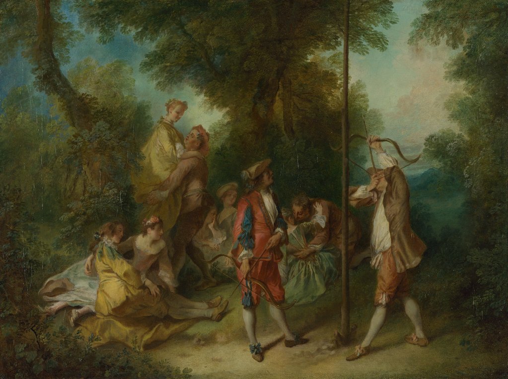 Detail of The Four Ages of Man: Maturity, ca 1735 by Nicolas Lancret