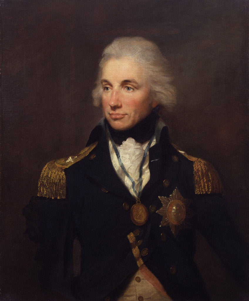 Detail of Horatio Nelson, 1797 by Lemuel Francis Abbott