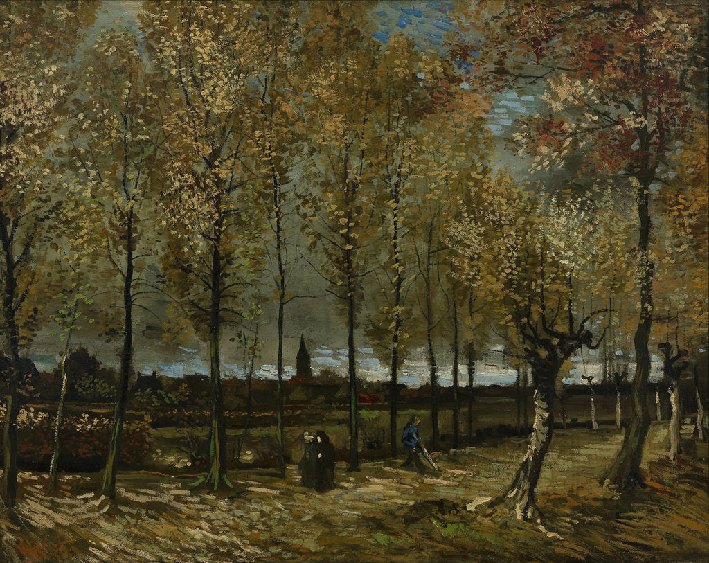 Detail of Poplars near Nuenen, 1885 by Vincent van Gogh