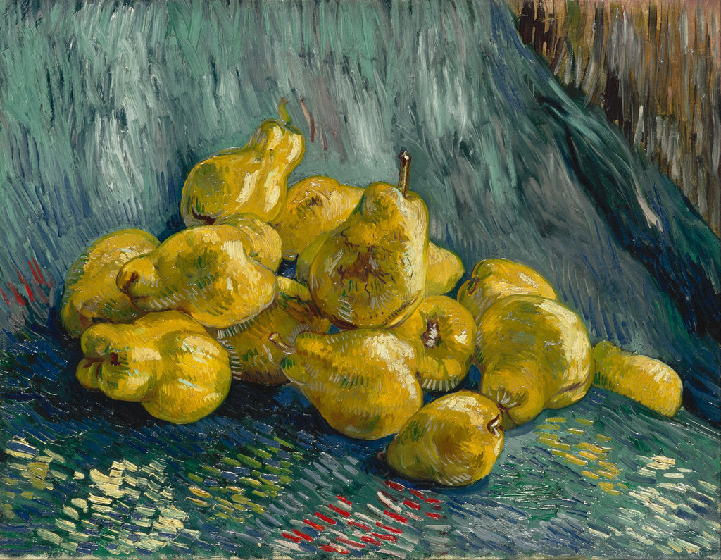 Detail of Still Life with Quinces, 1887-1888 by Vincent van Gogh