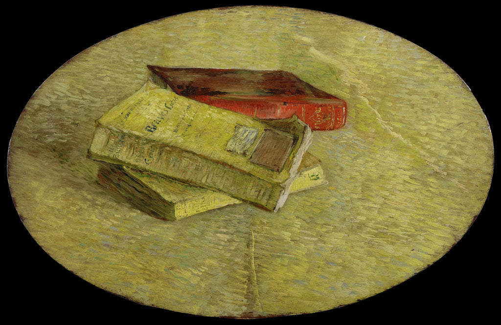 Detail of Three books, 1887 by Vincent van Gogh