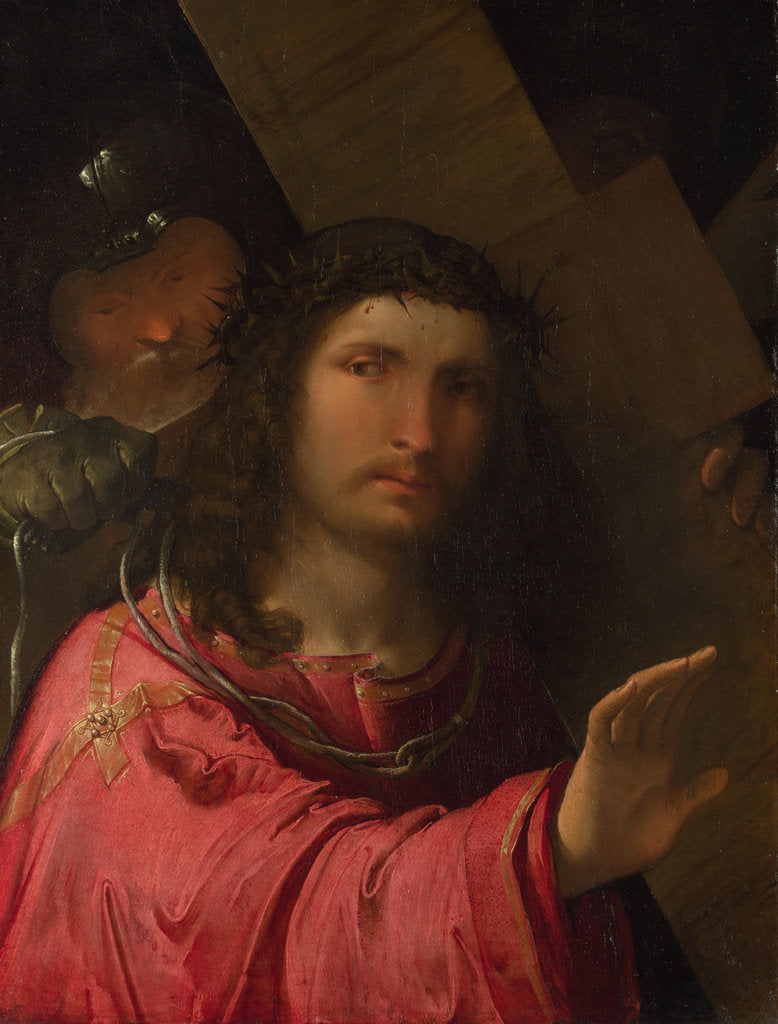 Detail of Christ carrying the Cross, ca 1515 by Altobello Melone