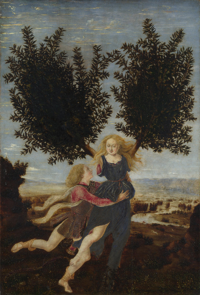 Detail of Apollo and Daphne, ca. 1470-1480 by Antonio Pollaiuolo