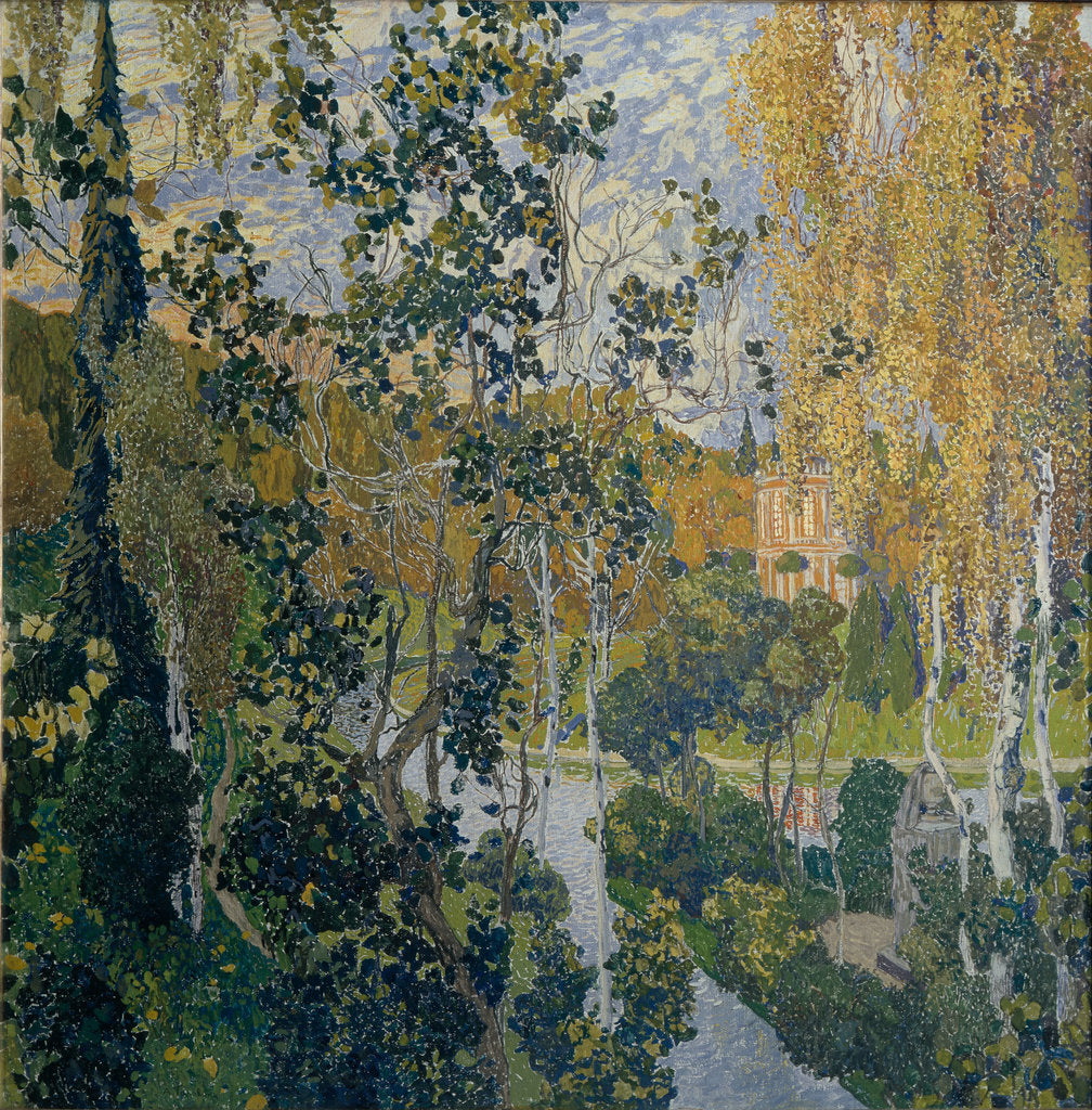 Detail of Landscape by Alexander Yakovlevich Golovin