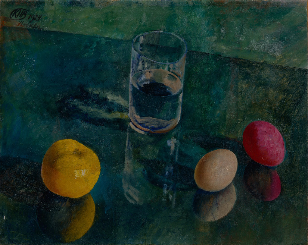 Detail of Still Life Against A Green Background, 1924 by Kuzma Sergeyevich Petrov-Vodkin