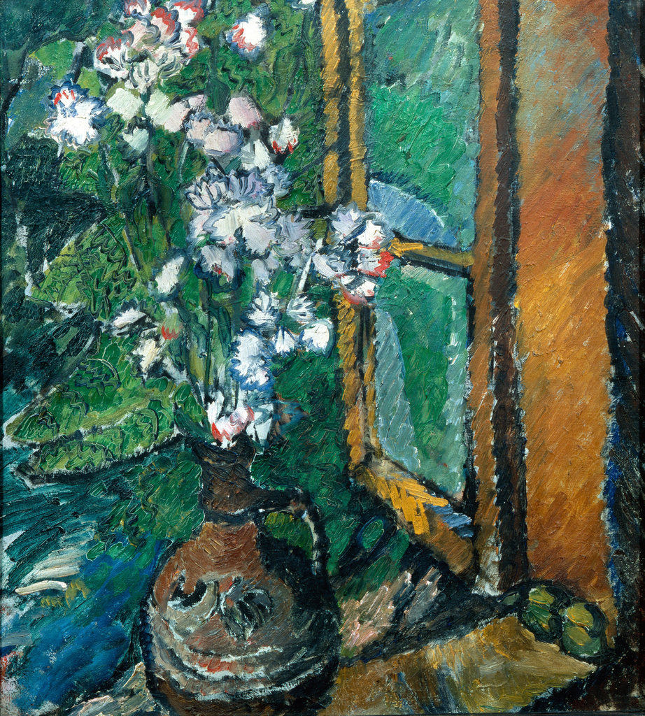 Detail of Jug with Flowers by Olga Vladimirovna Rozanova