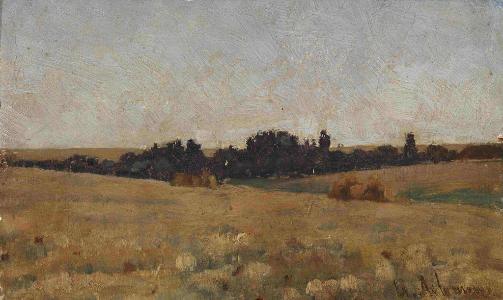 Detail of Landscape by Isaak Ilyich Levitan