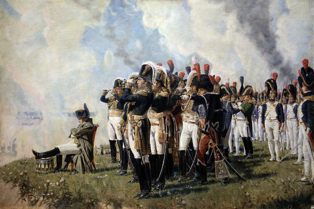 Detail of Napoleon Bonaparte on the Borodino Hights by Vasili Vasilyevich Vereshchagin