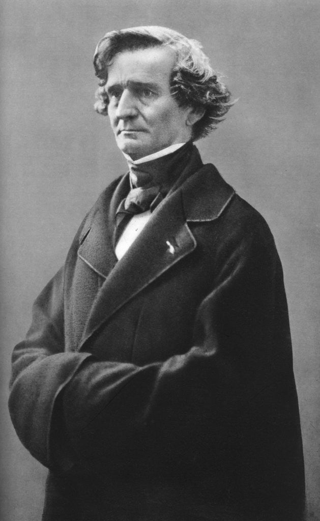 Detail of Hector Berlioz by Nadar