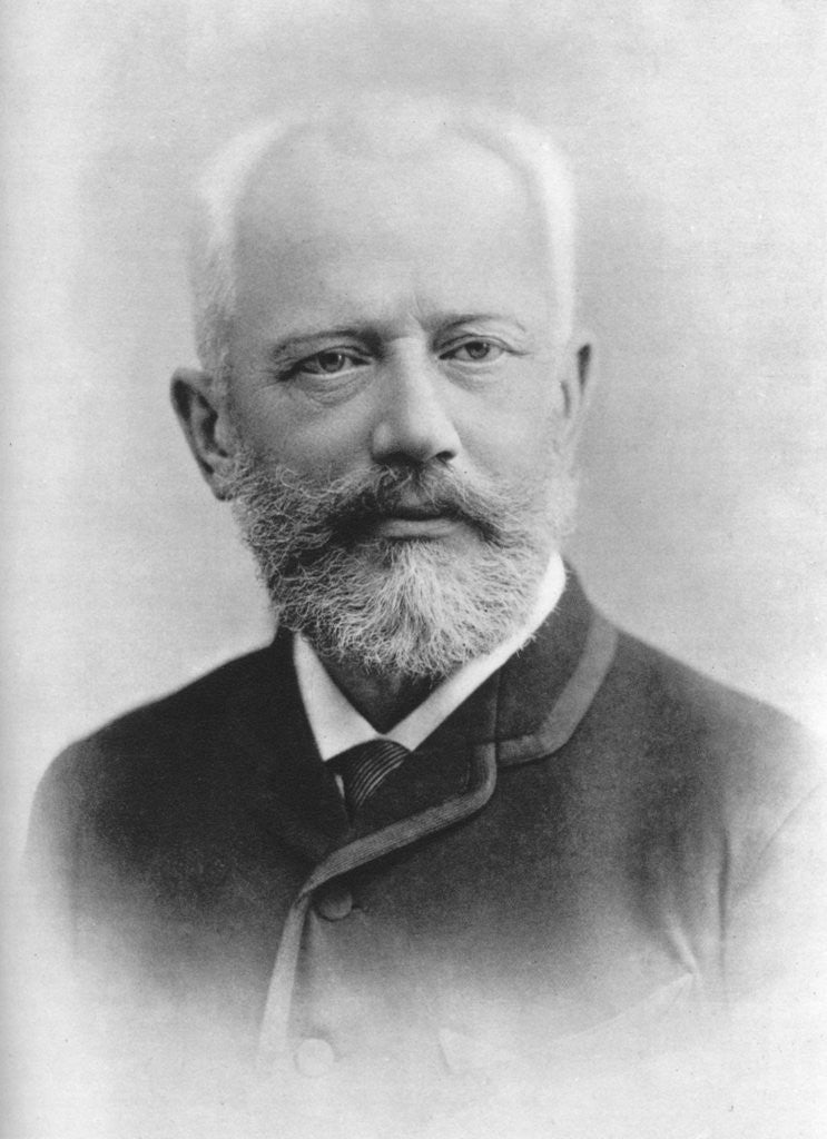 Detail of Pyotr Ilyich Tchaikovsky by Charles Reutlinger