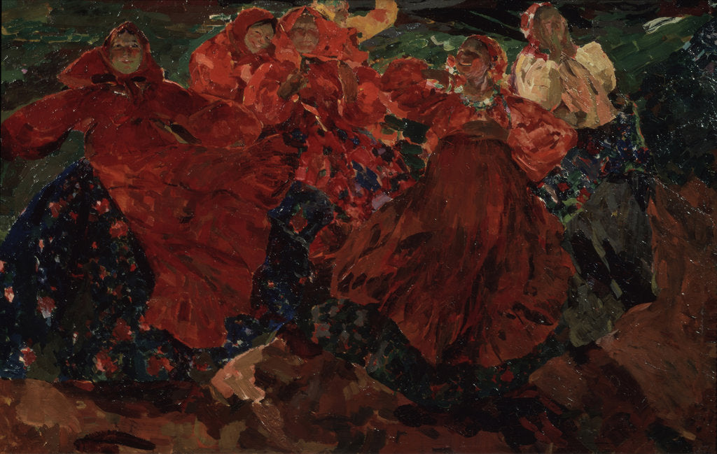 Detail of Whirlwind, 1905 by Filipp Andreyevich Malyavin