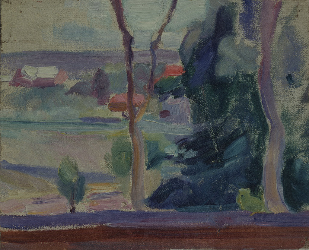 Detail of Landscape, 1905 by Yelena Genrichovna Guro