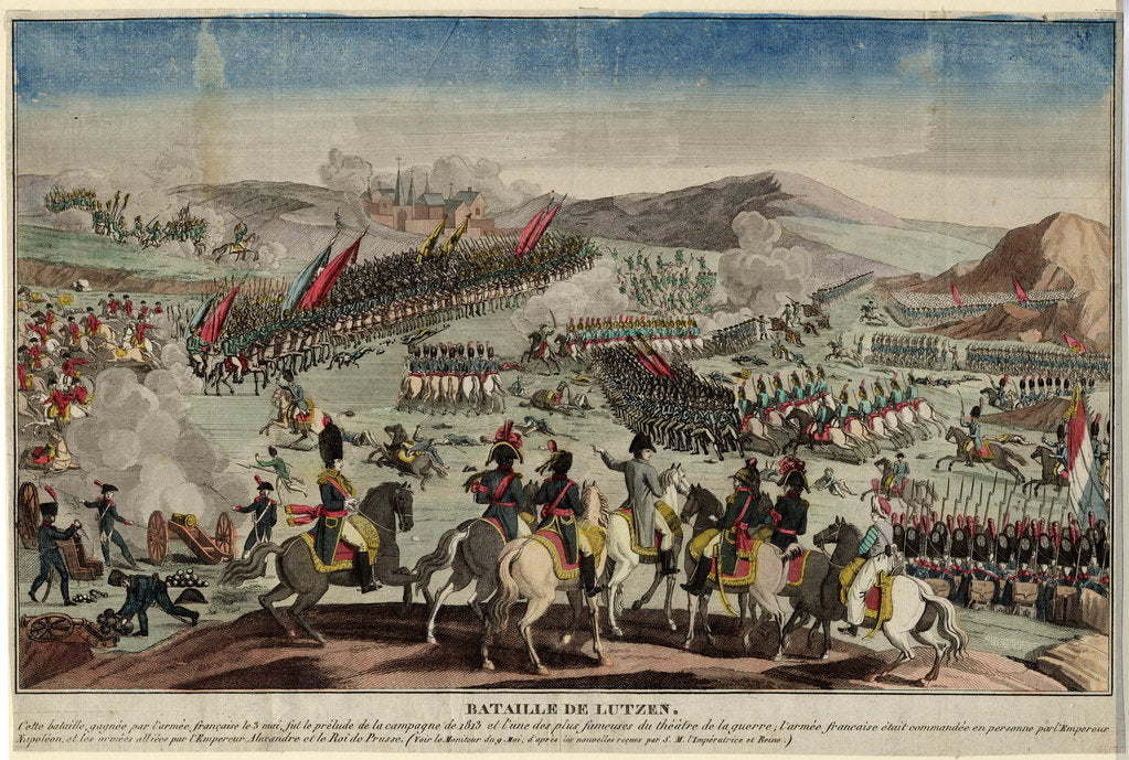 Detail of The Battle of Lützen, 1813 by Anonymous