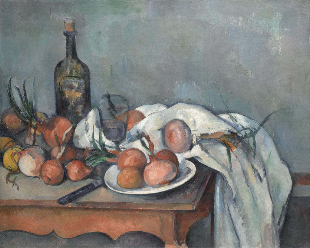 Detail of Still Life with Onions, 1896-1898 by Paul Cézanne