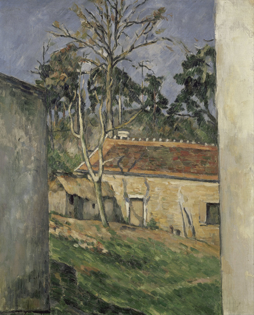 Detail of Farmyard, 1879 by Paul Cézanne