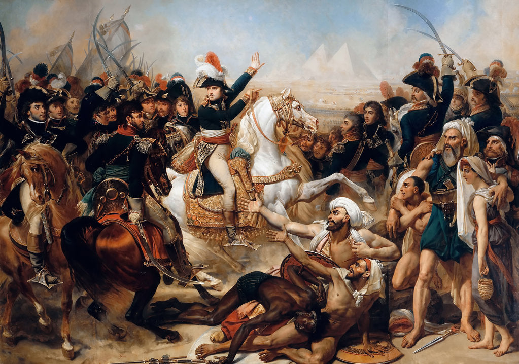 Detail of Bonaparte at the Battle of the Pyramids on July 21, 1798 by Baron Antoine Jean Gros