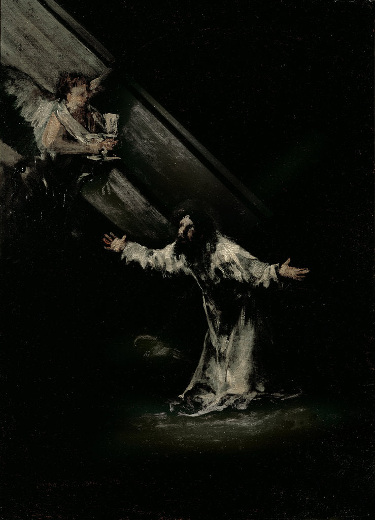 Detail of The Agony in the Garden by Francisco de Goya