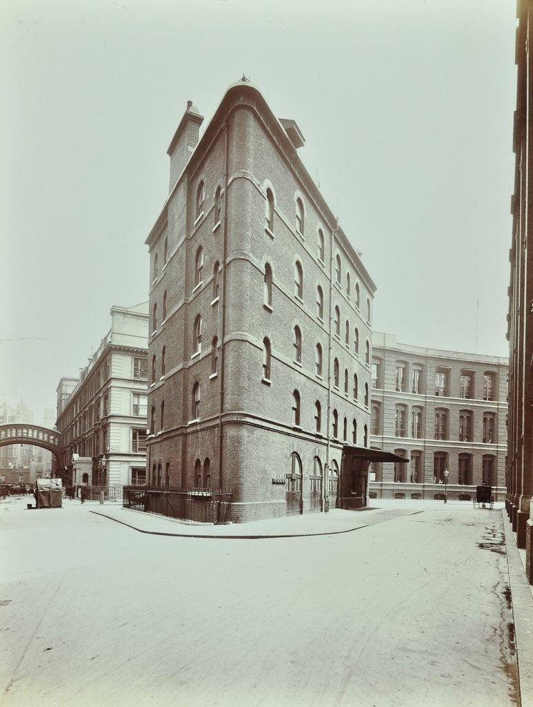 Detail of Westminster Fire Station, London, 1906 by Unknown