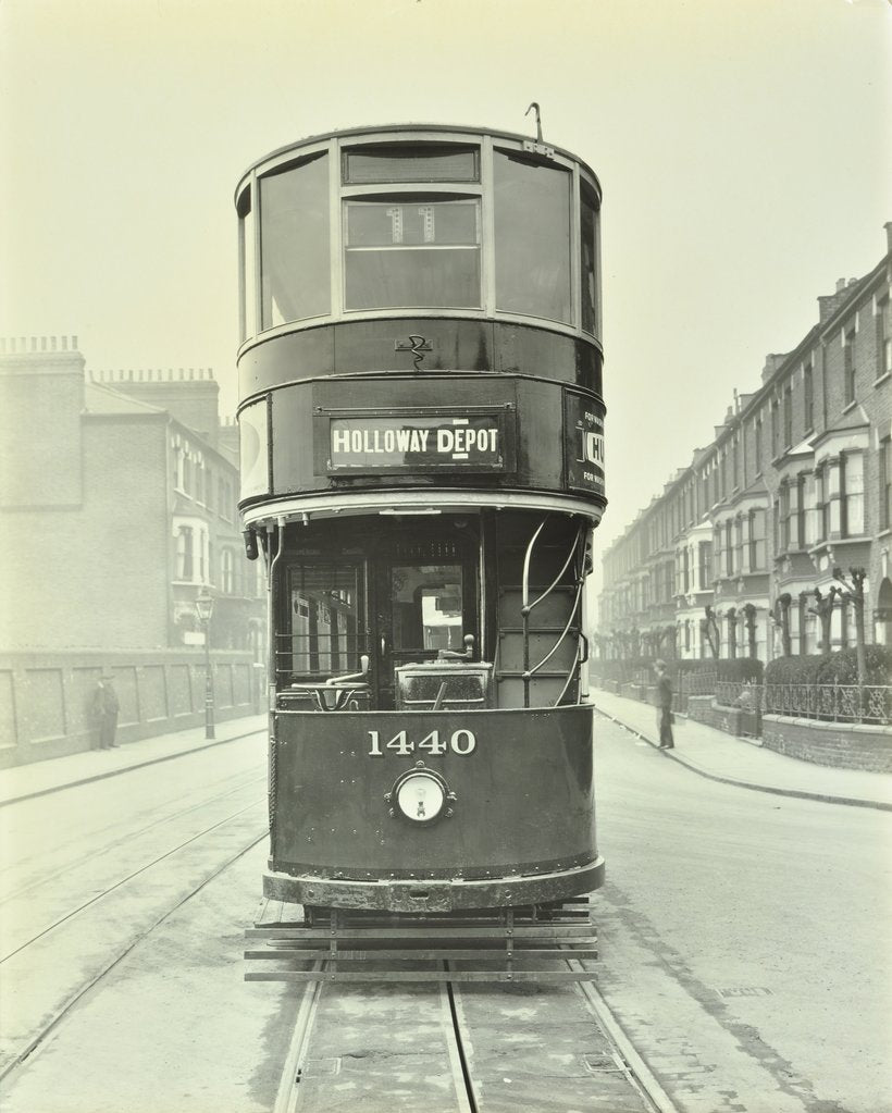 Detail of Class M electric tram, 1930 by Unknown