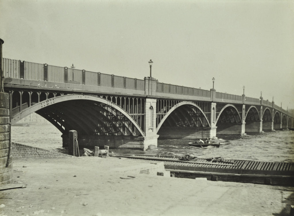 Detail of Old Vauxhall Bridge, London, 1903 by Unknown