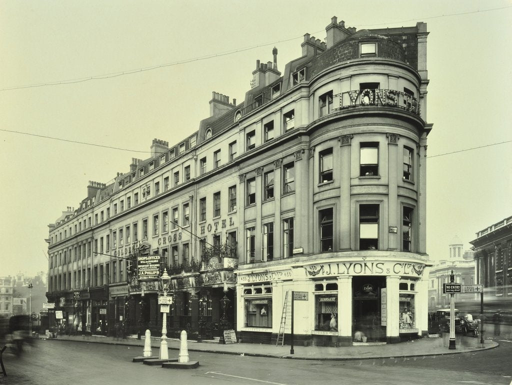 Detail of Lyons Tea Shop in the Strand, London, September 1930 by Unknown