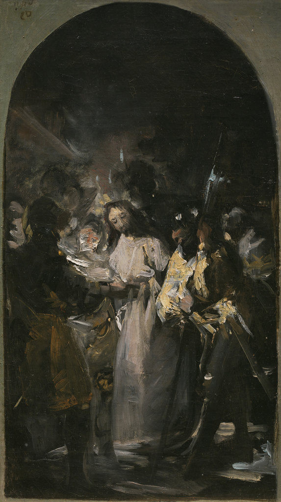 Detail of The Arrest of Christ, 1798 by Francisco de Goya