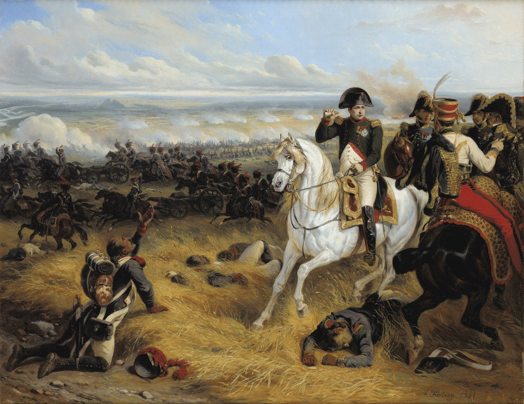 Detail of Napoleon in the Battle of Wagram, 1841 by Hippolyte Bellangé