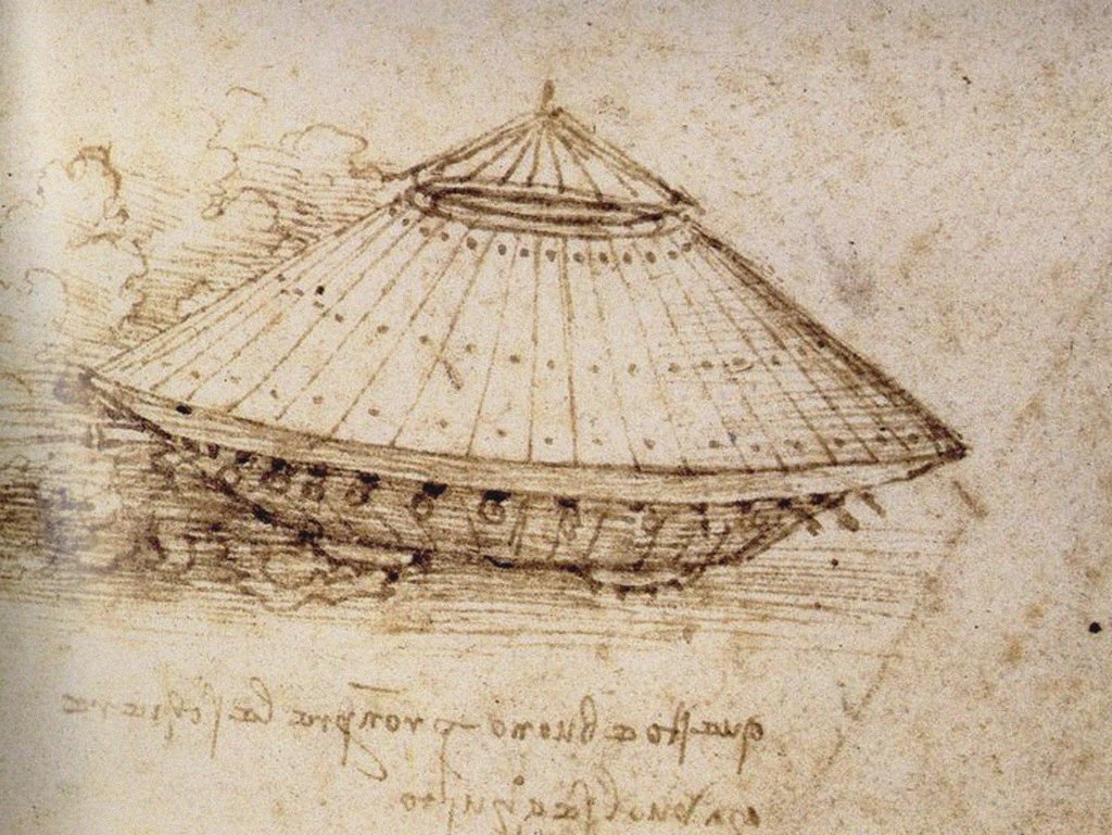 Detail of Drawing of an armoured tank, ca 1485 by Leonardo da Vinci