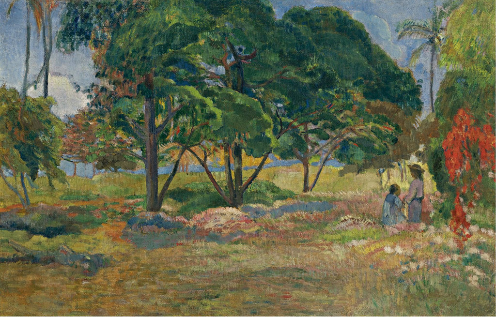 Detail of Landscape with Three Trees, 1892 by Paul Eugéne Henri Gauguin