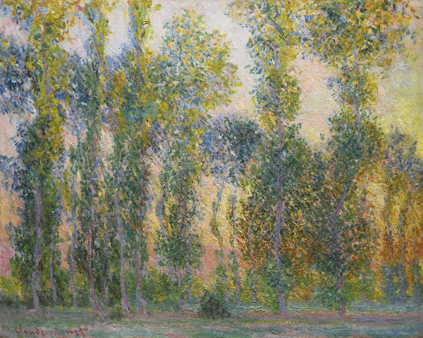 Poplars at Giverny, 1887 posters & prints by Claude Monet