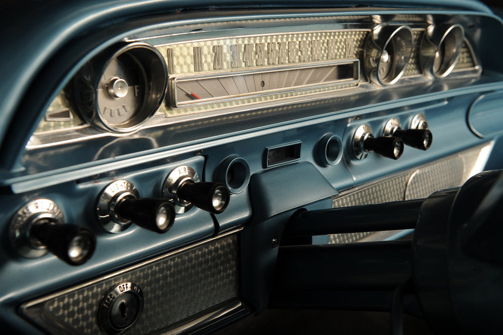 Detail of Ford Galaxie 500 race car 1962 by Simon Clay