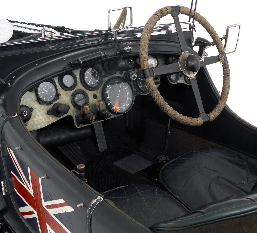 Detail of 1930 Bentley 4.5 litre blower by Unknown