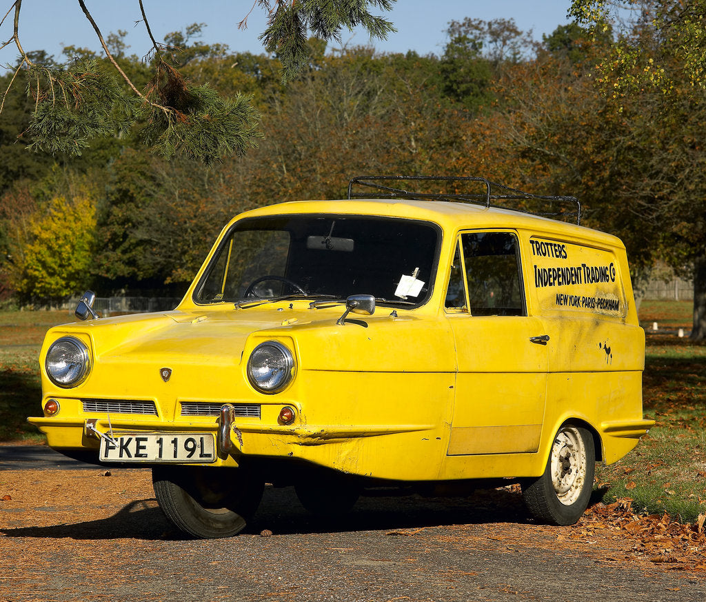 Detail of Trotter's Reliant Van from 'Only Fools and Horses' tv programme by Unknown