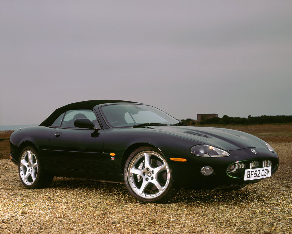 Detail of 2002 Jaguar XKR convertible by Unknown