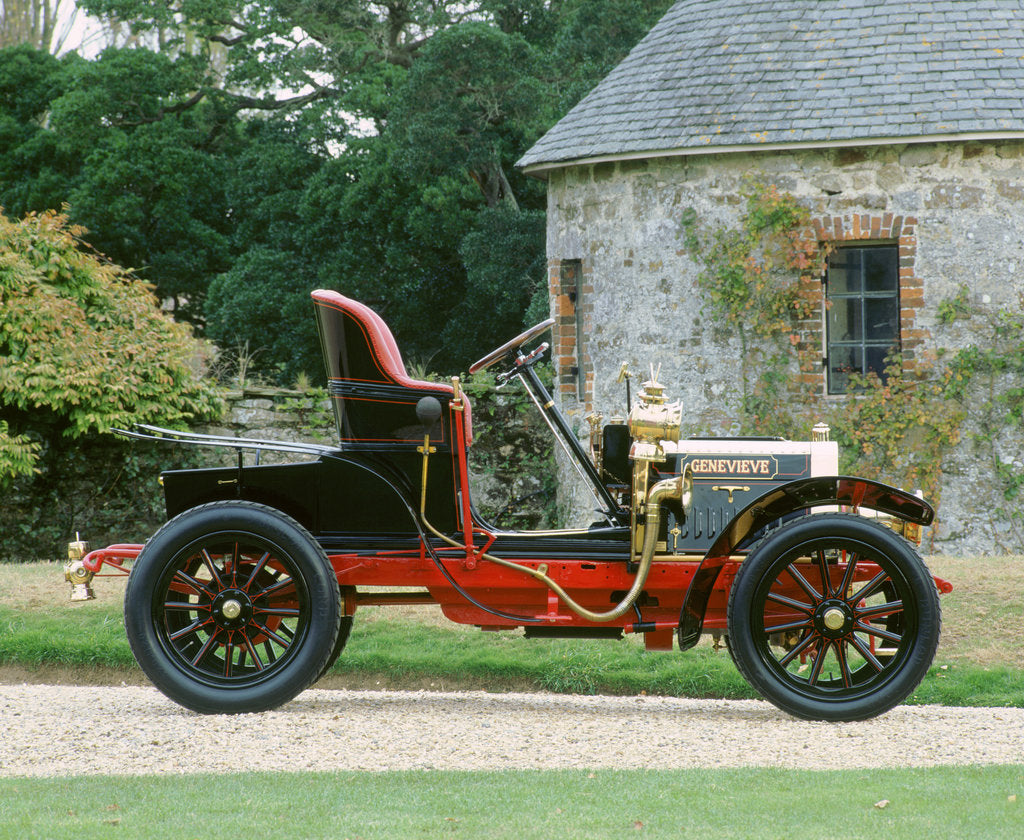 Detail of 1904 Darracq Genevieve by Unknown